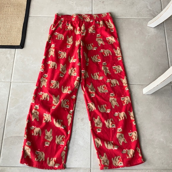 Old Navy Christmas Holiday Fleece Pants 